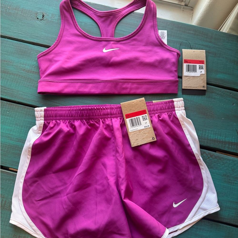 Nike Fuchsia Sports Set